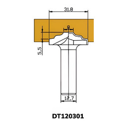 Фреза DT120301