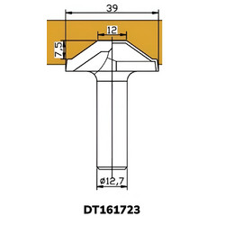 Фреза DT161723