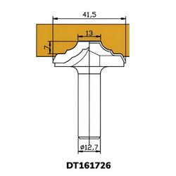 Фреза DT161726