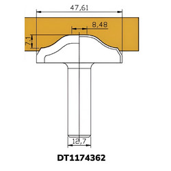 Фреза DT1174362