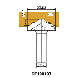 Фреза DT100107