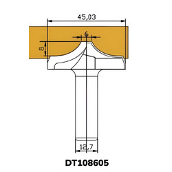Фреза DT108605