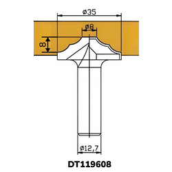 Фреза DT119608