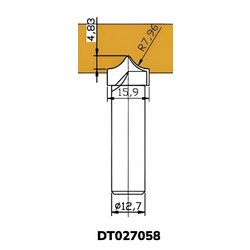 Фреза DT027058