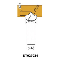 Фреза DT027034