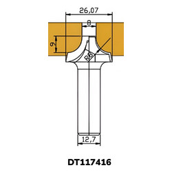 Фреза DT117416