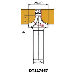Фреза DT117467