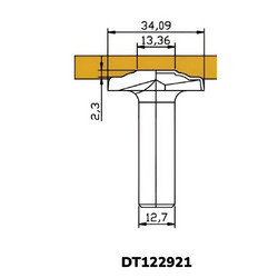 Фреза DT122921