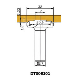 Фреза DT006101