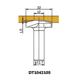 Фреза DT1042105