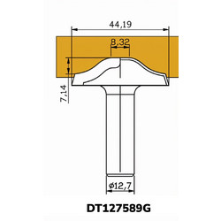 Фреза DT127589G