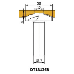 Фреза DT131268