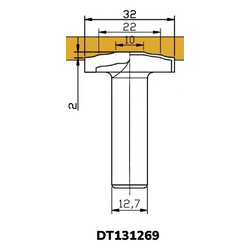 Фреза DT131269
