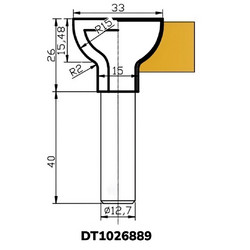 Фреза DT1026889