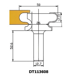 Фреза DT113608