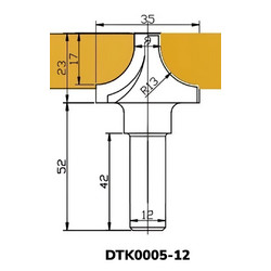 Фреза DTK0005-12