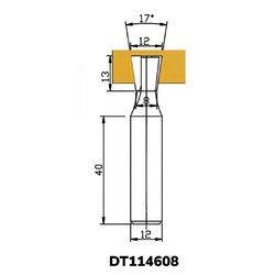Фреза DT114608