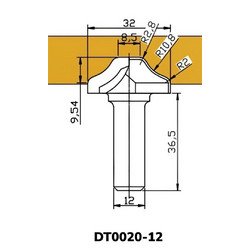Фреза DT0020-12