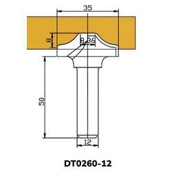 Фреза DT0260-12