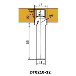 Фреза DT0210-12