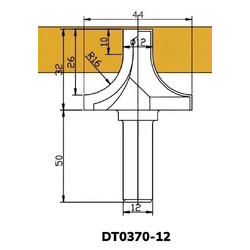Фреза DT0370-12
