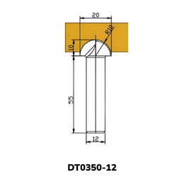 Фреза DT0350-12