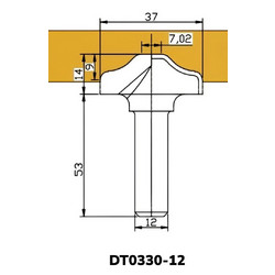 Фреза DT0330-12