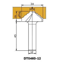 Фреза DT0460-12
