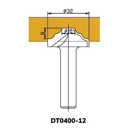 Фреза DT0400-12