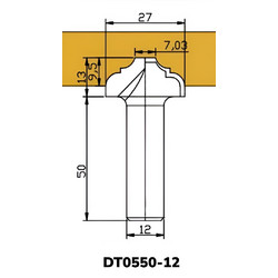 Фреза DT0550-12