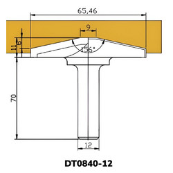 Фреза DT0840-12