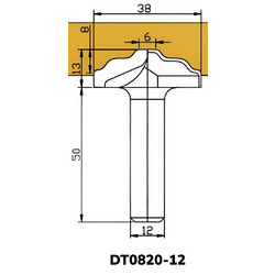 Фреза DT0820-12