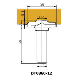 Фреза DT0860-12